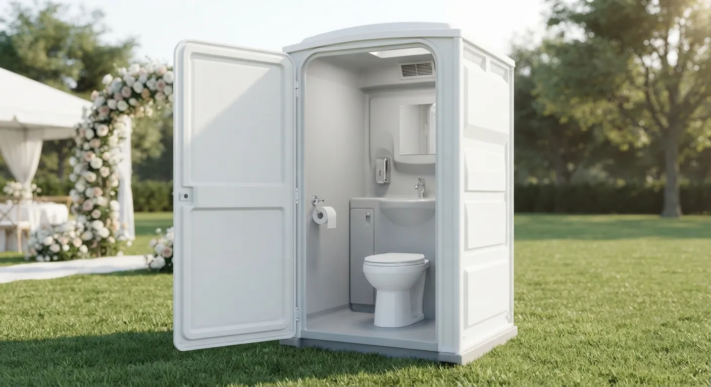 Deluxe Flushable Porta Potty in Amarillo, TX