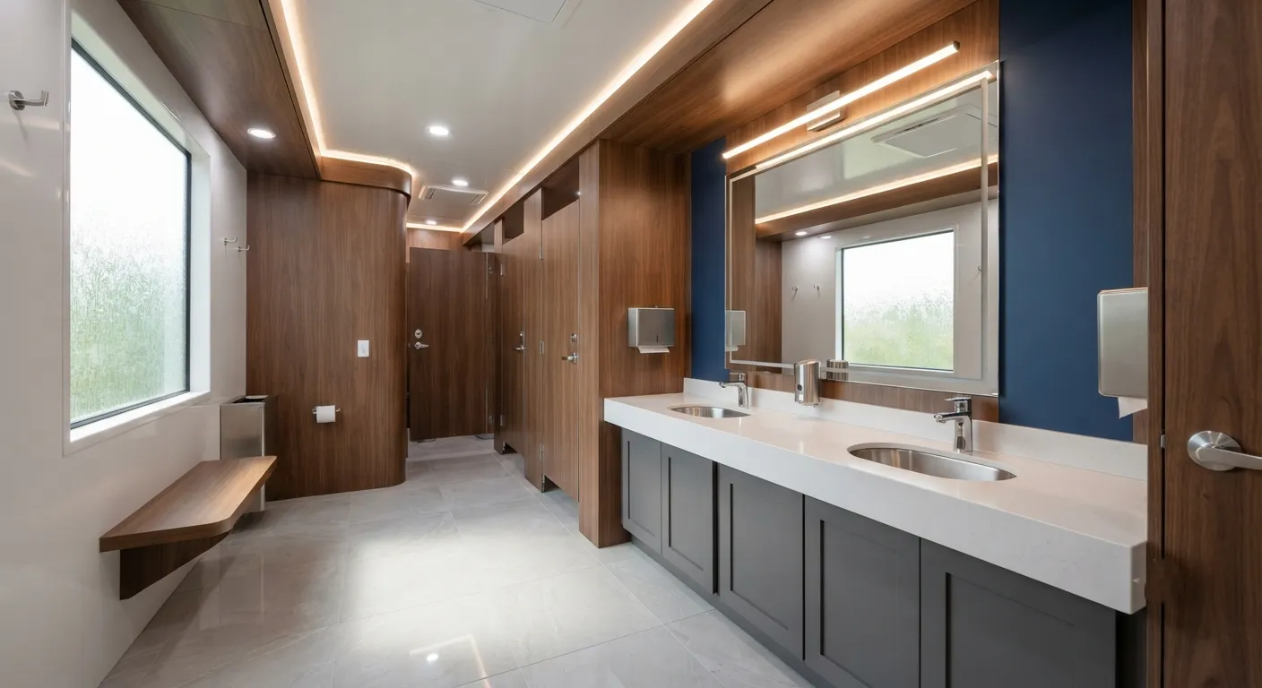 Luxury Restroom Trailer in Amarillo, TX